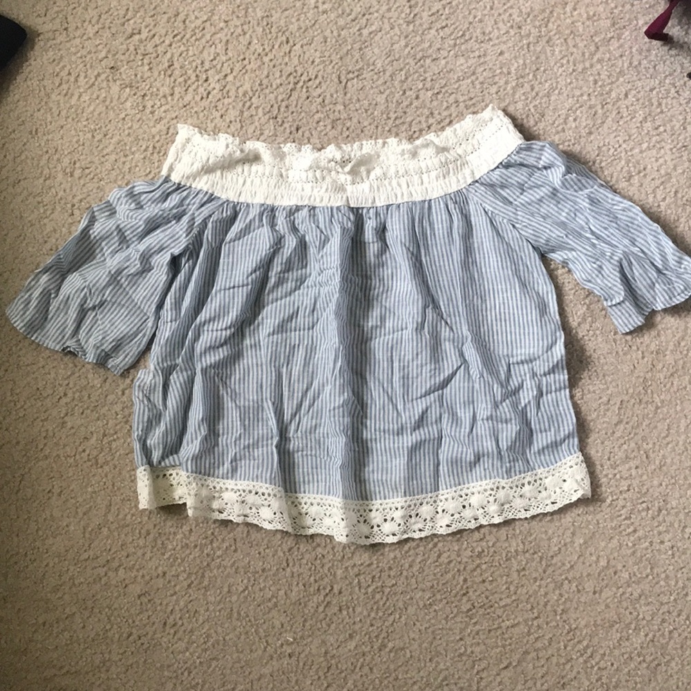 Off the shoulder blouse